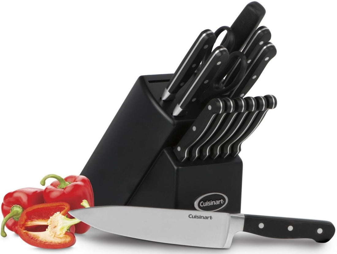 Cuisinart - 12 PC Pakkawood Nitrogen Knife Block Set - PWNC-12 pc