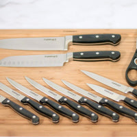 Cuisinart - 12 PC Pakkawood Nitrogen Knife Block Set - PWNC-12 pc