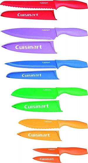 Cuisinart - 12 PC Advantage Knife Set With Matching Blade Guards - CA-12C