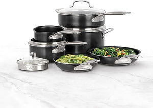 Cuisinart - 12 PC Green Chef Pro Aluminum Cookware Set - GCA-12C