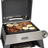 Cuisinart - 13" 3-In-1 Grill/Griddle Pizza Oven - CGG-403-C