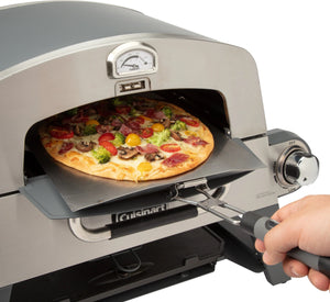Cuisinart - 13" 3-In-1 Grill/Griddle Pizza Oven - CGG-403-C