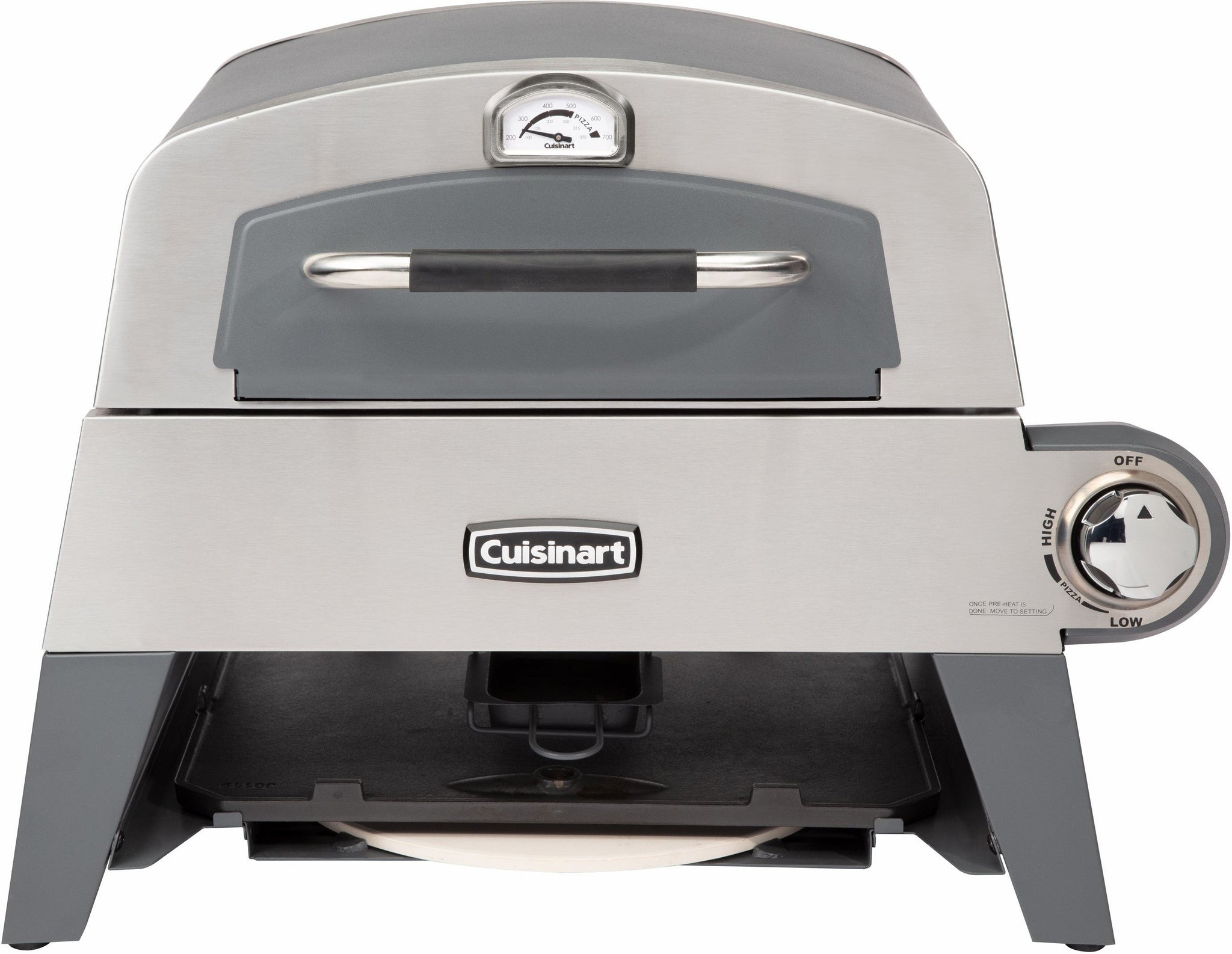 Cuisinart - 13" 3-In-1 Grill/Griddle Pizza Oven - CGG-403-C