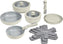 Cuisinart - 13 PC Non-Stick Detachable Handle Cookware Set - D53C-13BGC