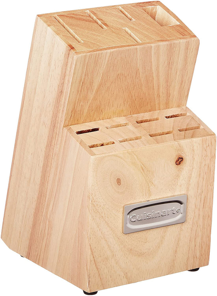 Cuisinart - 14 PC Triple Rivet Walnut Knife Block Set - C55W-14 pcBC