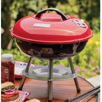 Cuisinart - 14" Red Portable Charcoal Grill - CCG-190RB-C