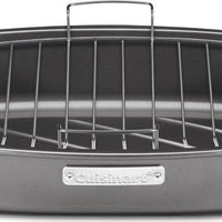 Cuisinart - 17" Roasting Pan With Rack (43cm) - ASR-1713VC