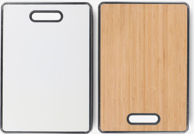 Cuisinart - 17" x 12" Bamboo & Poly Cutting Board - CBPB-1712C