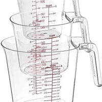 Cuisinart - 3 PC Nesting Measuring Cup Set - CTG-00-3MCC
