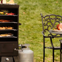 Cuisinart - 36" Black Vertical Propane Smoker - COS-244-C