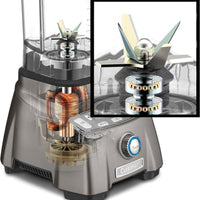 Cuisinart - 3.5 HP Hurricane Pro Blender Gunmetal - CBT-2000C