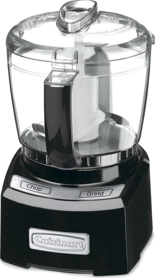 Cuisinart - 4-Cup (1 L) Black Chopper/Grinder - CH-4BKC