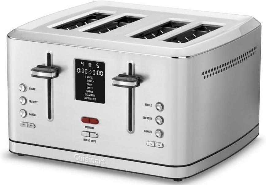 Cuisinart - 4-Slice Digital Toaster With MemorySet - CPT-740C