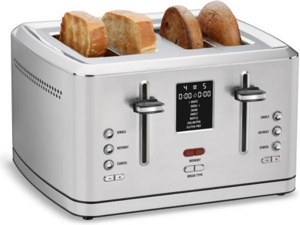 Cuisinart - 4-Slice Digital Toaster With MemorySet - CPT-740C