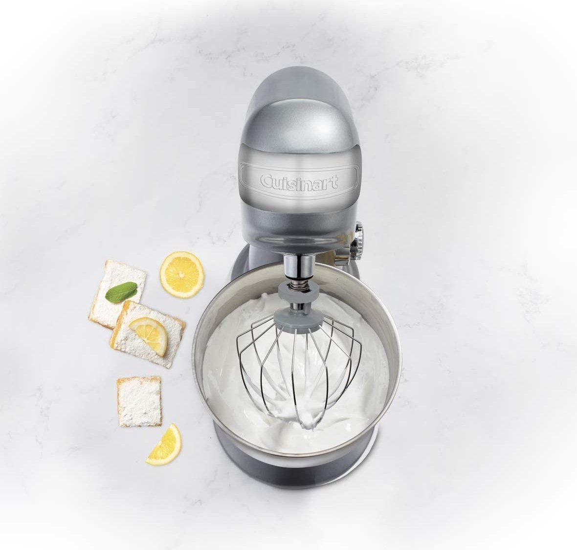 Cuisinart - 4.25 L Precision Master Petite Stand Mixer Silver (4.5 QT) - SM-48BCC