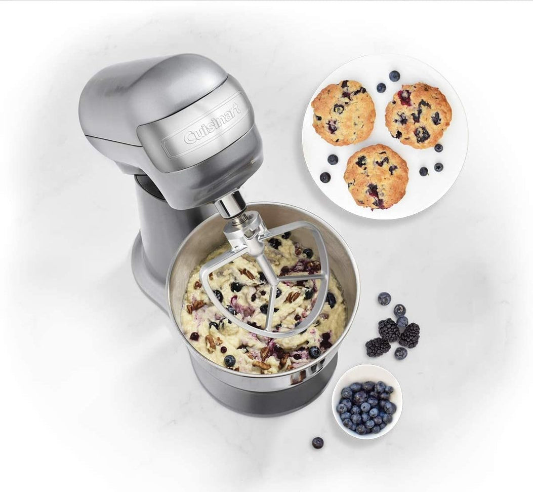 Cuisinart - 4.25 L Precision Master Petite Stand Mixer Silver (4.5 QT) - SM-48BCC