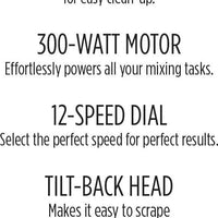 Cuisinart - 4.25 L Precision Master Petite Stand Mixer Silver (4.5 QT) - SM-48BCC