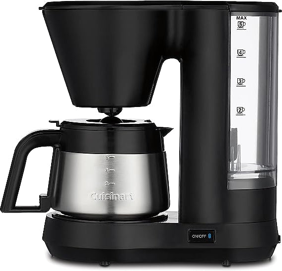 Cuisinart - 5 Cup Coffeemaker with Stainless Steel Carafe - DCC-5570NASC