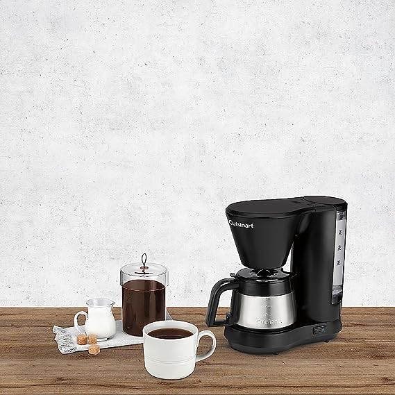 Cuisinart - 5 Cup Coffeemaker with Stainless Steel Carafe - DCC-5570C