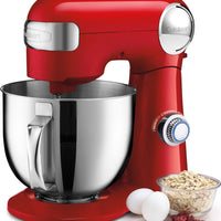 Cuisinart - 5.2 L Precision Master Red Stand Mixer (5.5 QT) - SM-50RC