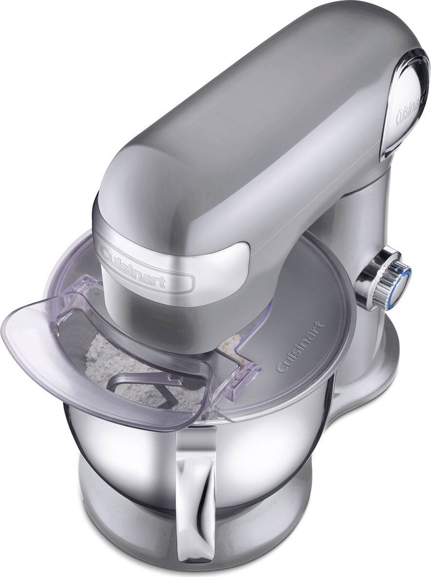 Cuisinart - 5.2 L Precision Master Silver Stand Mixer (5.5 QT) - SM-50BCC