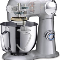 Cuisinart - 5.2 L Precision Master Silver Stand Mixer (5.5 QT) - SM-50BCC