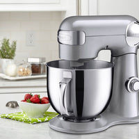 Cuisinart - 5.2 L Precision Master Silver Stand Mixer (5.5 QT) - SM-50BCC