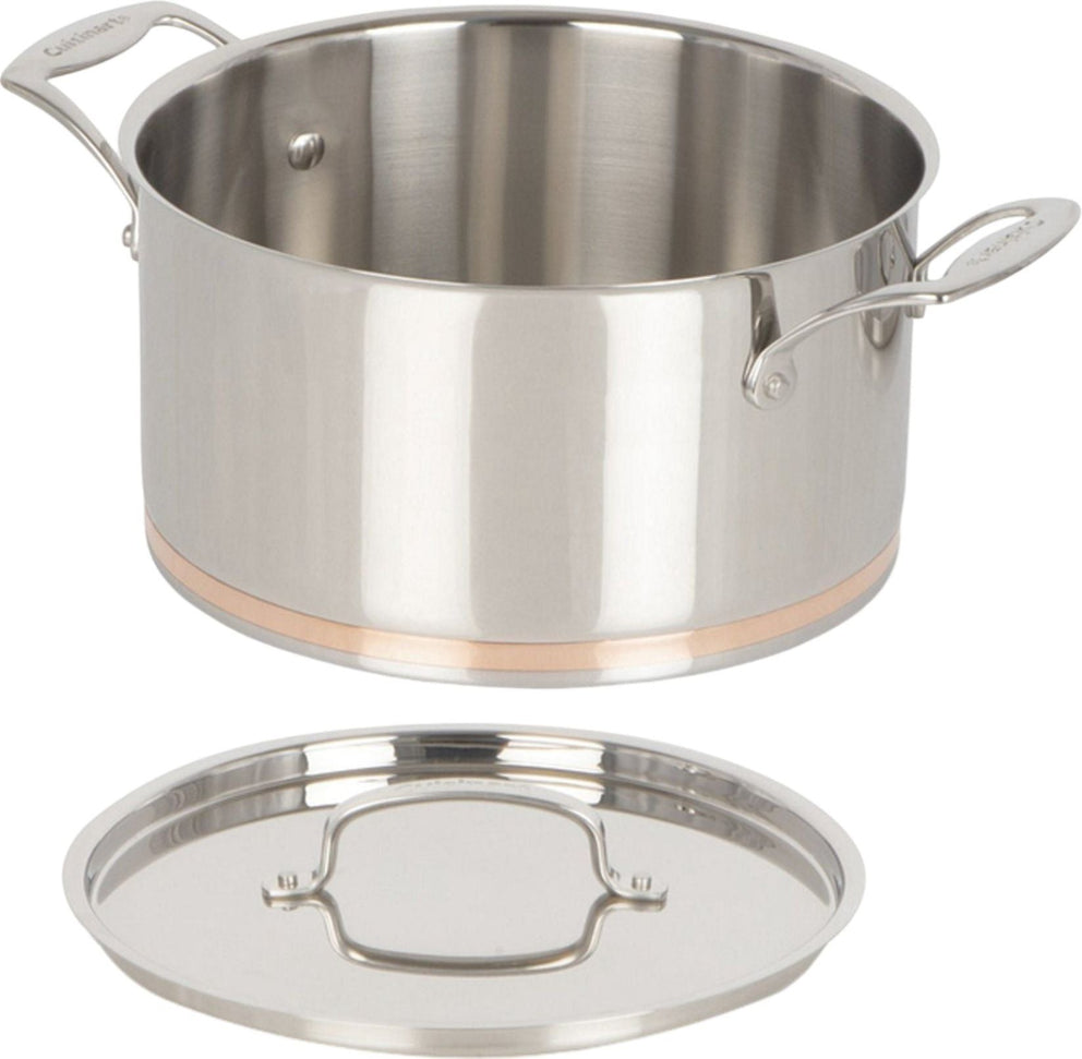 Cuisinart - 6 QT Copper Band Dutch Oven with Cover - 89FB44-24C