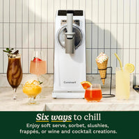 Cuisinart - 6-in-1 Slushy & Soft-Serve Maker/Ice Cream Maker Machine - ICE-200C