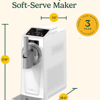 Cuisinart - 6-in-1 Slushy & Soft-Serve Maker/Ice Cream Maker Machine - ICE-200C