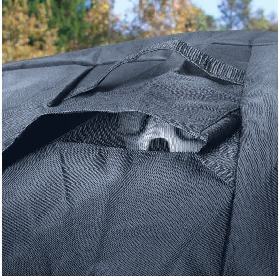 Cuisinart - 60" X 24" X 46" Heavy Duty Black Barbecue Cover - CGG-60B-C