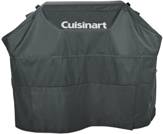 Cuisinart - 60" X 24" X 46" Heavy Duty Black Barbecue Cover - CGG-60B-C