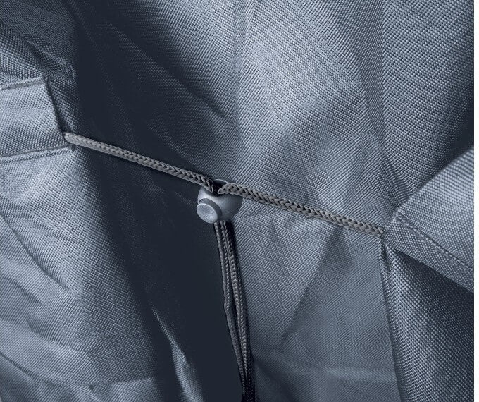 Cuisinart - 60" X 24" X 46" Heavy Duty Grey Barbecue Cover - CGWM-040-C