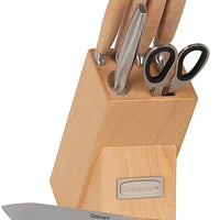 Cuisinart - 8 PC Canadian Maple Wood Knife Block Set - CMW-8 pc