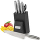 Cuisinart - 8 PC Nitrogen Infused Stainless Steel Knife Block Set - SSNC-8C