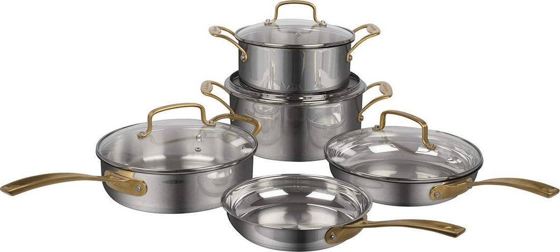 Cuisinart - 9 PC Metal Expressions Stainless Steel Cookware Set - 71-9BGDC - DISCONTINUED