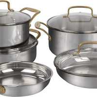 Cuisinart - 9 PC Metal Expressions Stainless Steel Cookware Set - 71-9BGDC - DISCONTINUED