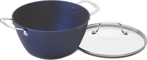 Cuisinart - Blue Dutch Oven With Cover - CIL32-22BBC