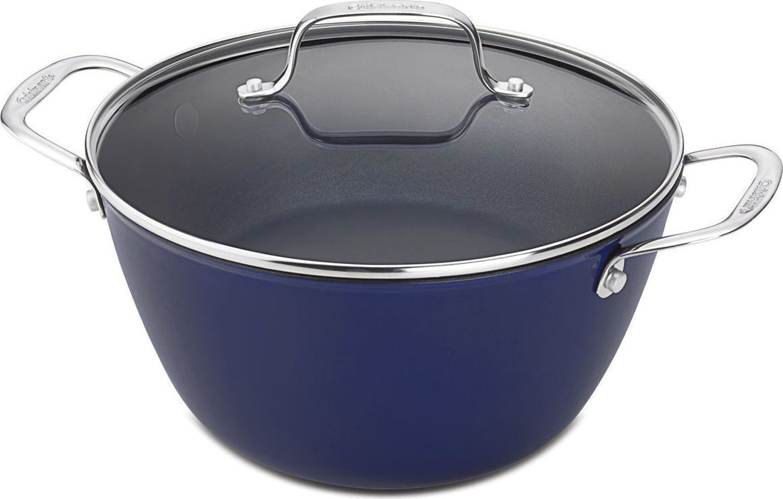 Cuisinart - Blue Dutch Oven With Cover - CIL4525-26BBC - DISCONTINUED