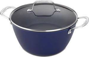 Cuisinart - Blue Dutch Oven With Cover - CIL4525-26BBC
