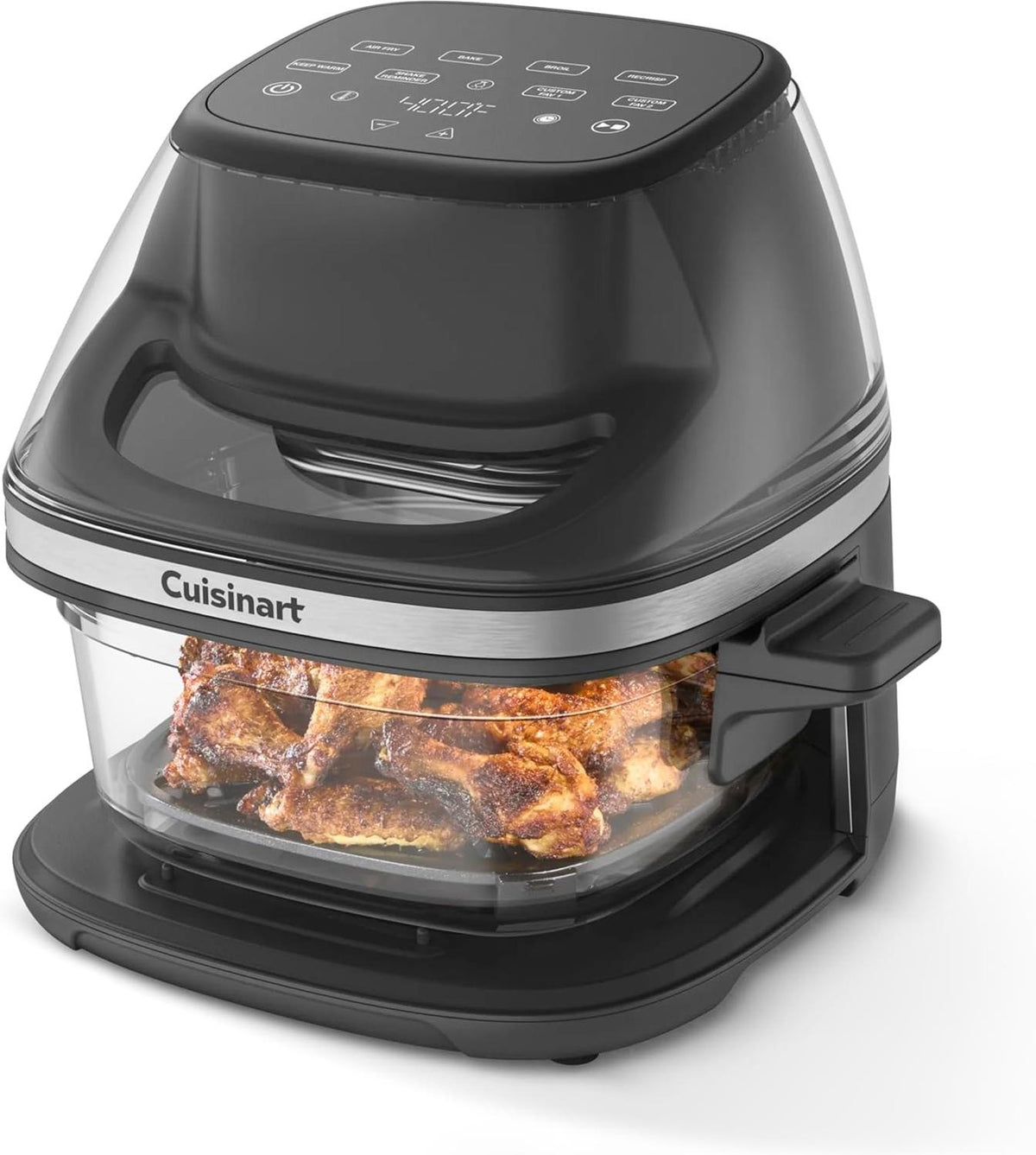 Cuisinart - ClearView 4 Qt Glass Basket Air Fryer - AFC-4C