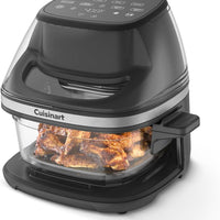 Cuisinart - ClearView 4 Qt Glass Basket Air Fryer - AFC-4C