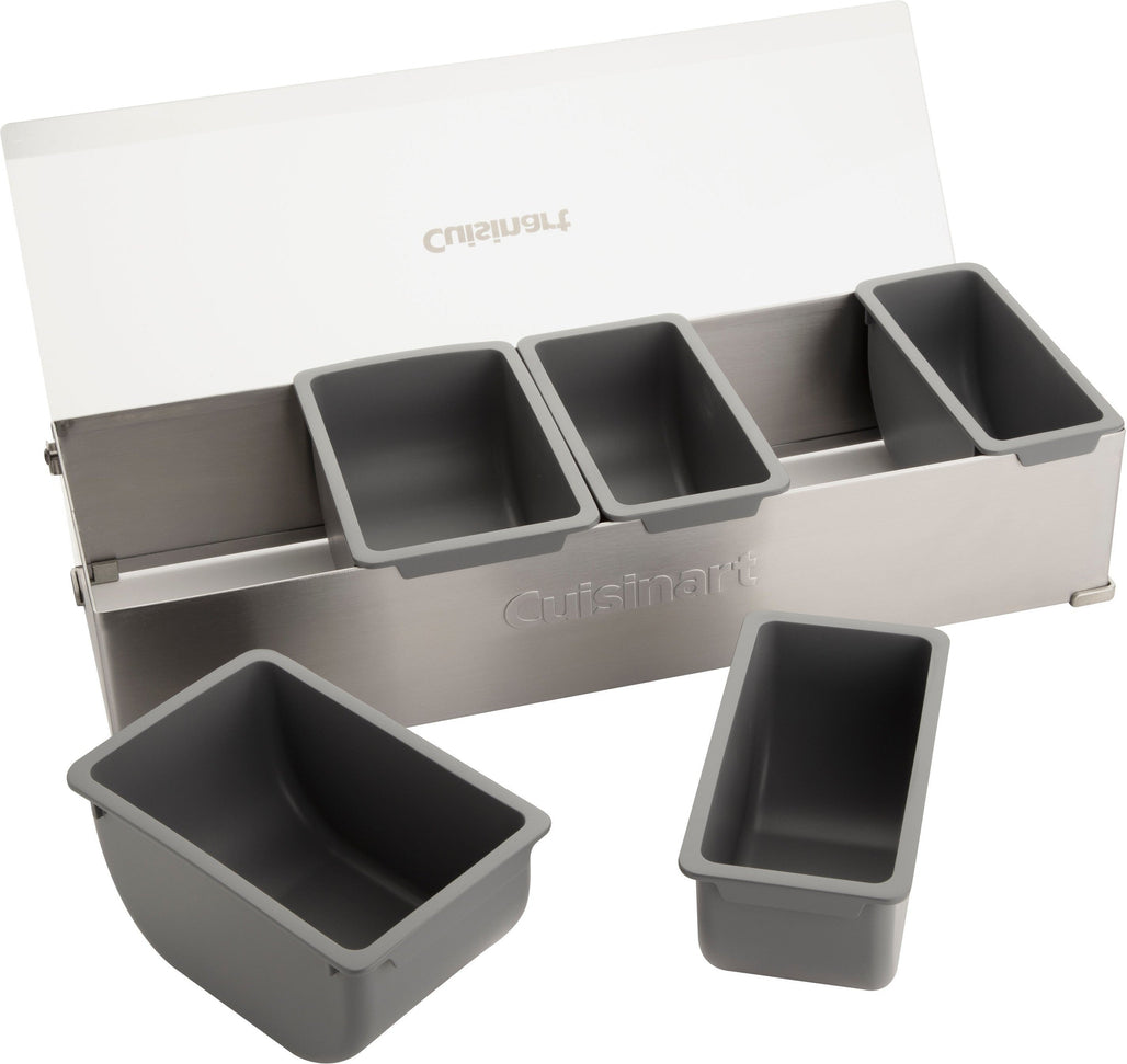 Cuisinart - Condiment And Topping Station with Lid - CPS-617C