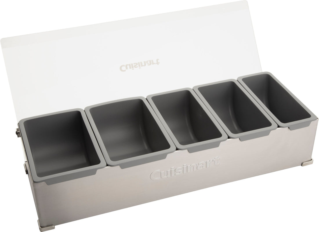 Cuisinart - Condiment And Topping Station with Lid - CPS-617C