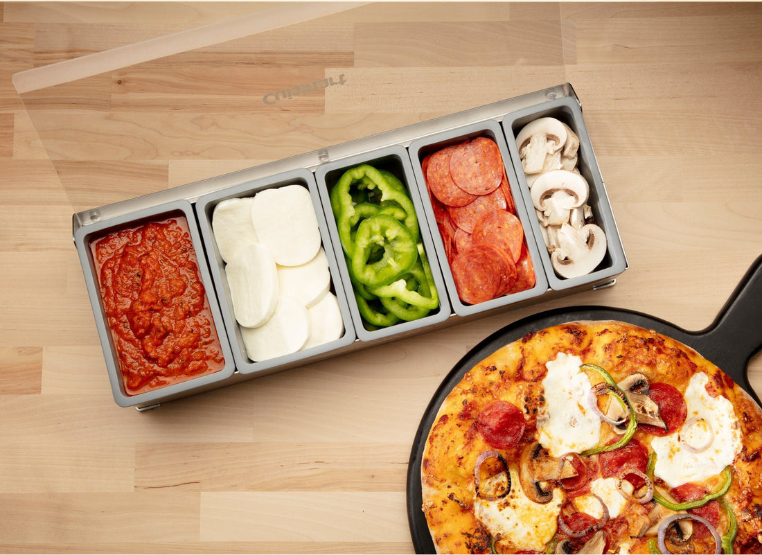 Cuisinart - Condiment And Topping Station with Lid - CPS-617C