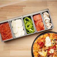 Cuisinart - Condiment And Topping Station with Lid - CPS-617C