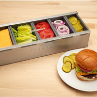 Cuisinart - Condiment And Topping Station with Lid - CPS-617C