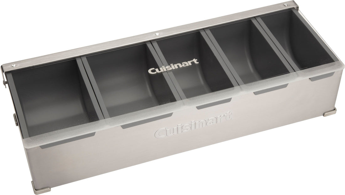 Cuisinart - Condiment And Topping Station with Lid - CPS-617C