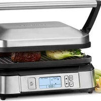 Cuisinart - Contact Griddler With Smoke-Less Mode - GR-6SC