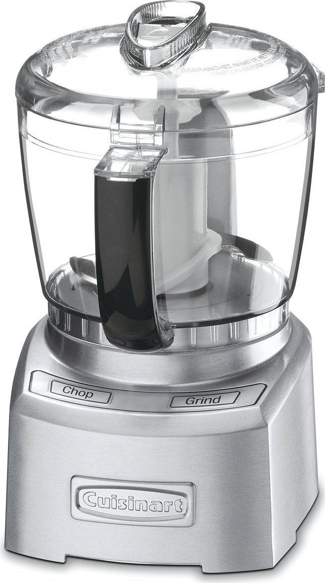 Cuisinart - Elite Collection 4-Cup (1 L) Brushed Stainless Chopper/Grinder - CH-4DCC